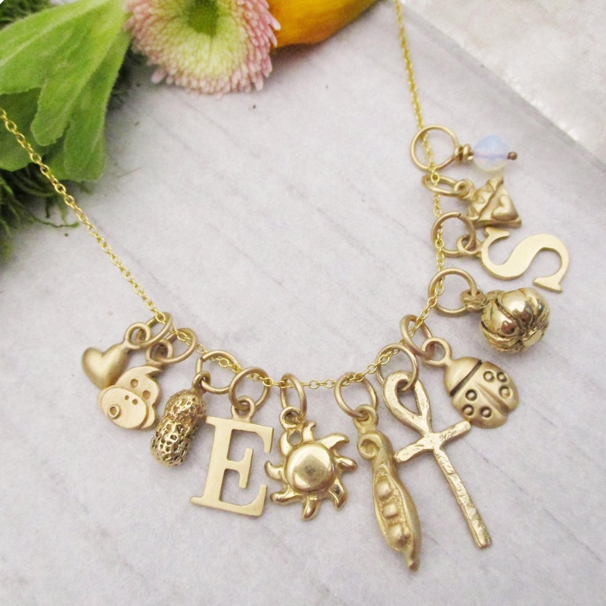 14 Karat Gold My Little Monkey Charm - Luxe Design Jewellery