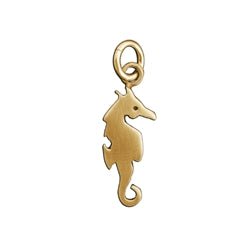 14 Karat Gold Seahorse Charm - Luxe Design Jewellery