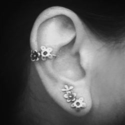 Bloom Trio Cuff Earring - Luxe Design Jewellery