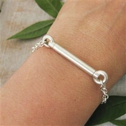 Cylinder Urn Bracelet for Cremation Ashes - Luxe Design Jewellery