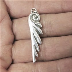 Fairy Wing Charm in Sterling Silver - Luxe Design Jewellery