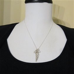 Fairy Wing Charm in Sterling Silver - Luxe Design Jewellery