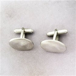 Fingerprint Cuff Links from TWO PART Mold Kit - Includes Cuff Links and Kit - Luxe Design Jewellery