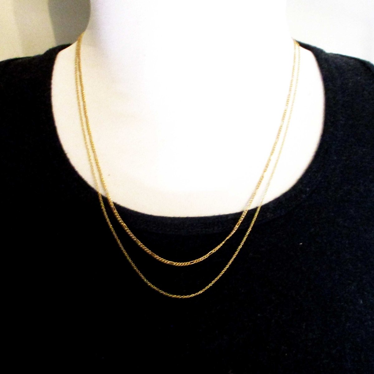 Gold Chain Extender, 14/20 Gold Filled, adds up to 2" to any chain. - Luxe Design Jewellery