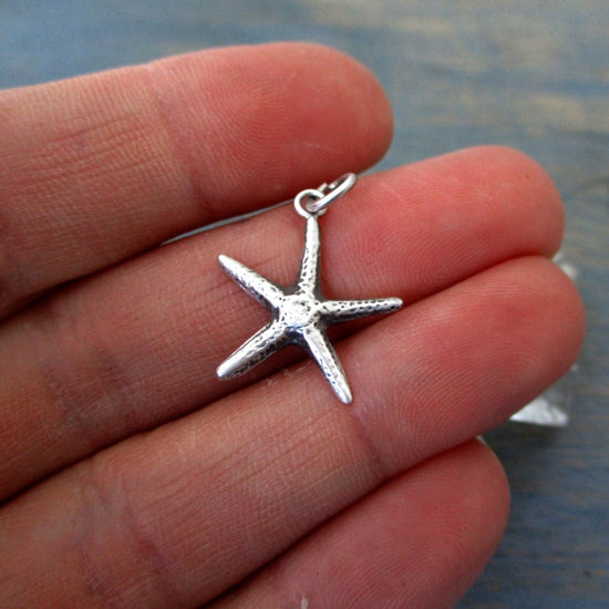 Gold Real Starfish Charm - Luxe Design Jewellery