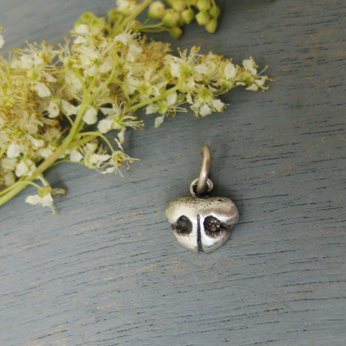 Little Puppy Dog Nose Pendant in Sterling Silver - Luxe Design Jewellery