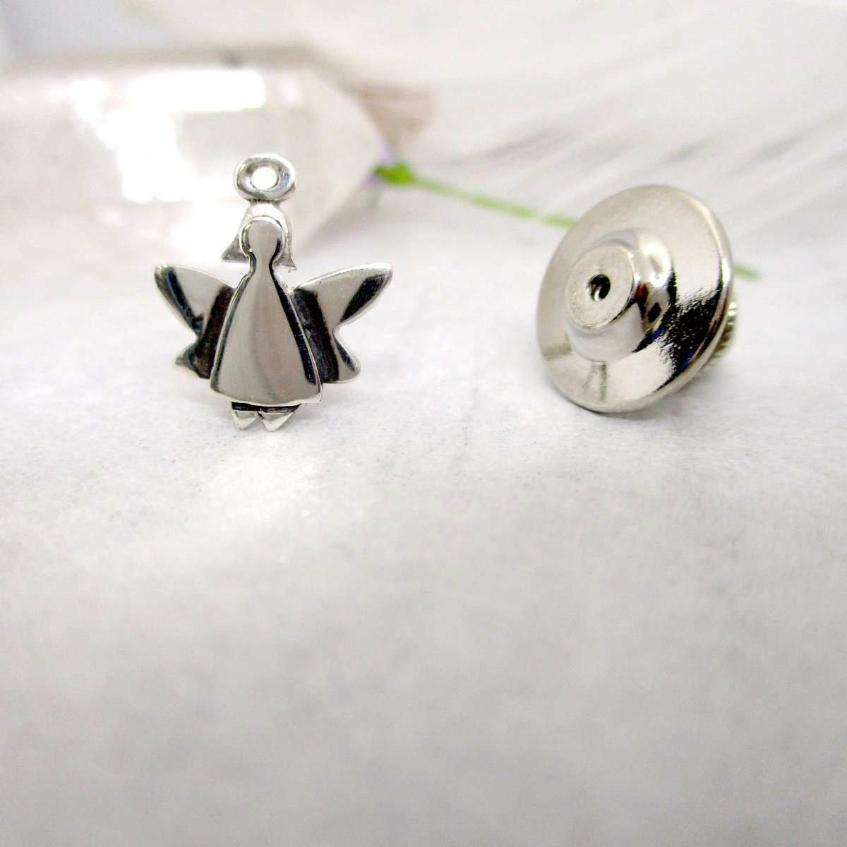 Mini Guardian Angel Pin - Luxe Design Jewellery