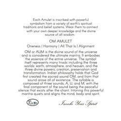Om Amulet - Luxe Design Jewellery