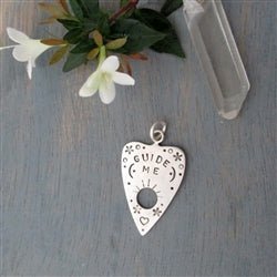 Planchette for Ouija Boad Pendant in Sterling Silver - Luxe Design Jewellery