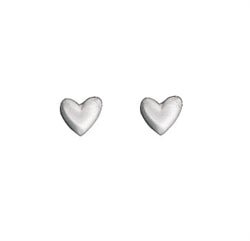 Sterling Silver Baby Heart Post Earrings - Luxe Design Jewellery