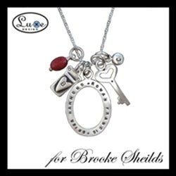 Sterling Silver Customizable Open Oval with PERSONALIZE BACK option - Luxe Design Jewellery