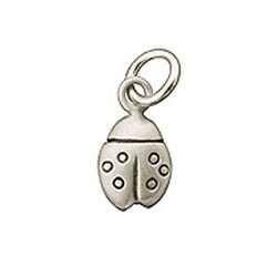 Sterling Silver Ladybug Charm, Little Lovebug - Luxe Design Jewellery