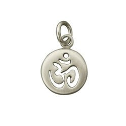 Sterling Silver OM Charm - Luxe Design Jewellery