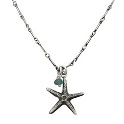 Sterling Silver Real Starfish Charm - Luxe Design Jewellery