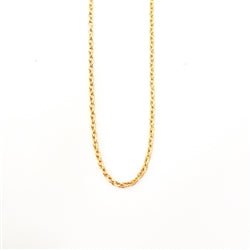 Yellow Gold Filled 1 mm Cable Chain - Luxe Design Jewellery