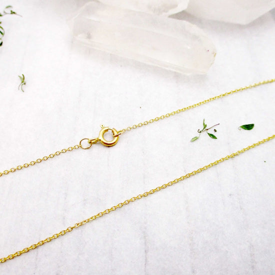 Yellow Gold Filled 1 mm Cable Chain - Luxe Design Jewellery