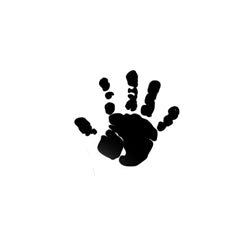 Your Child's Hand Print, Foot Print or Finger Print Pendant in Silver - Luxe Design Jewellery