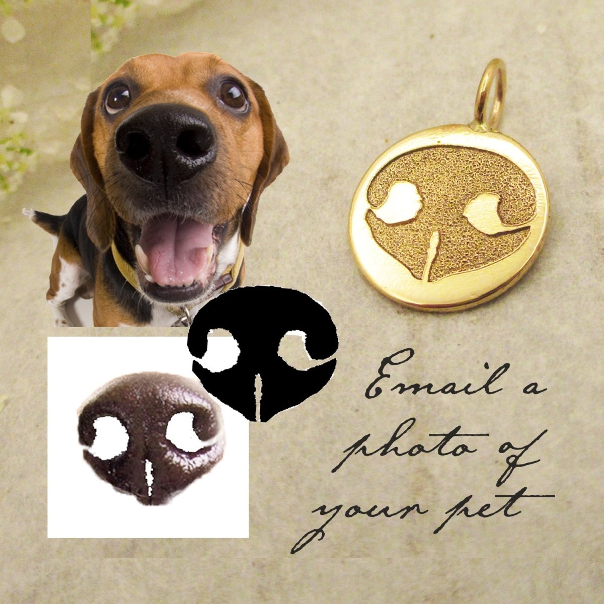 How to Create Fingerprint and Dog Nose Print Images for Luxe Design Jewelry - Luxe Design Jewellery