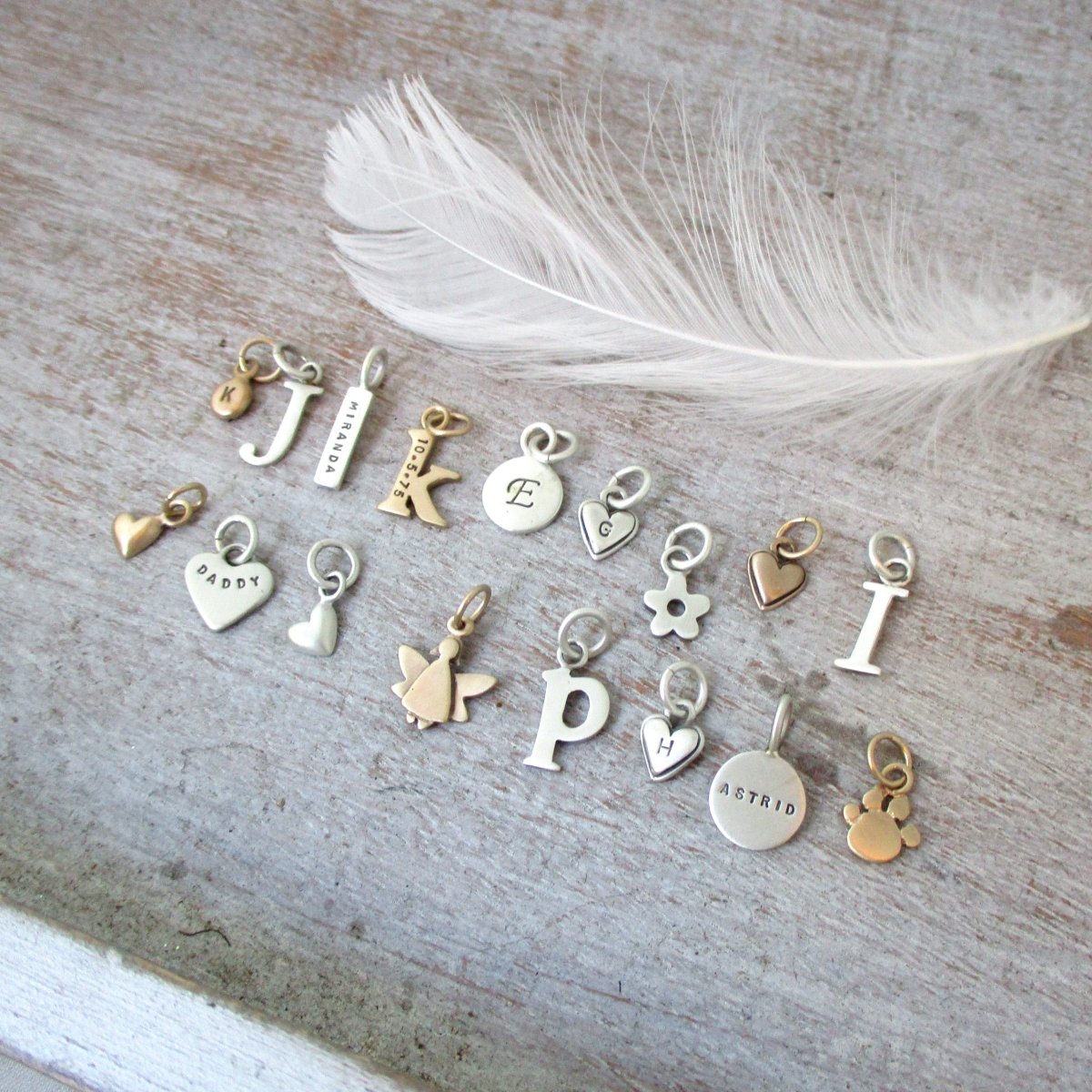 Personalized, Collectable Charms - Luxe Design Jewellery