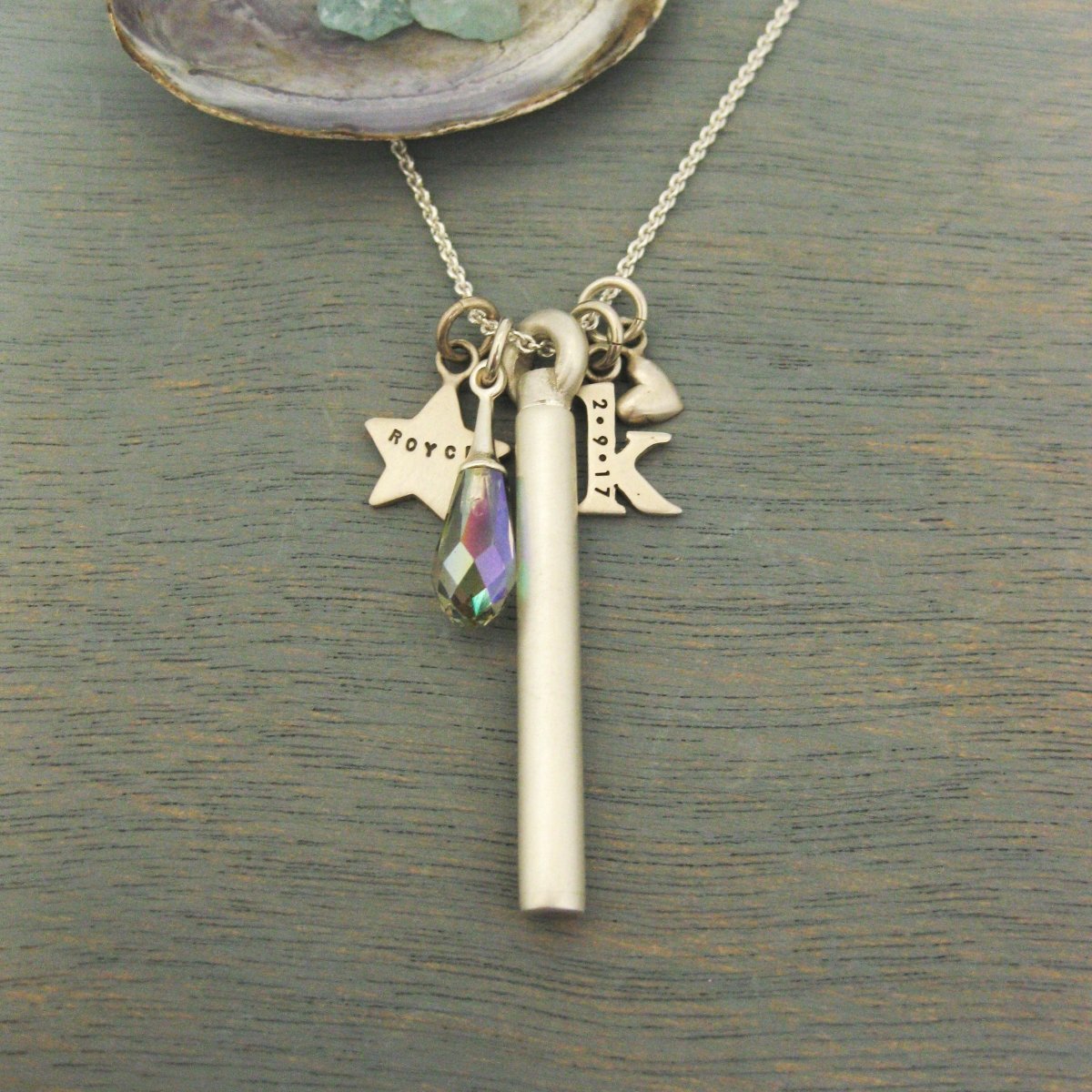 Personalized Sterling Memorial Jewelry - Luxe Design - Luxe Design Jewellery