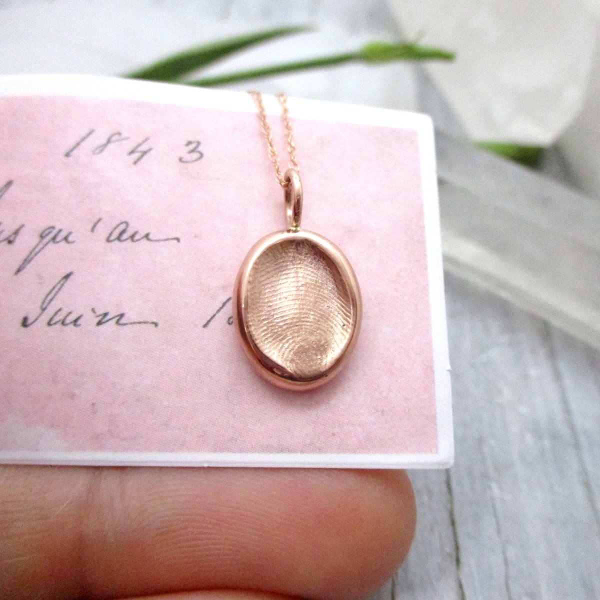 What You Need To Know About Making Live, In-Person Fingerprint Jewellery - Luxe Design Jewellery