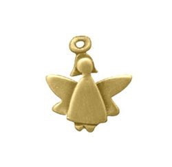 14K Gold Mini Guardian Angel PIN - Luxe Design Jewellery