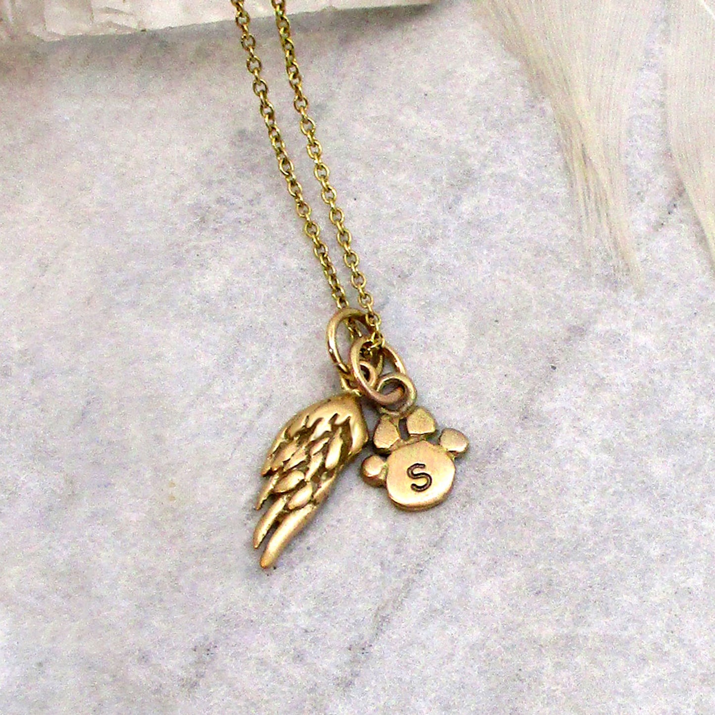 Personalized Mommy of an Angel Necklaces Memorial Jewelry Sympathy Gif -  LemonsAreBlue