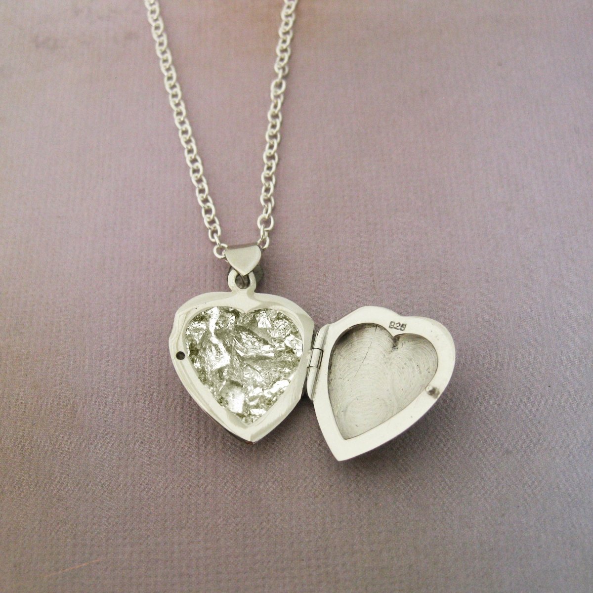 Keepsake Lockets Pet Loss Memory Locket Necklace, Lock Of Hair