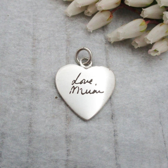Add Your Handwriting To Jewellery - adds up to one week production time to your order.