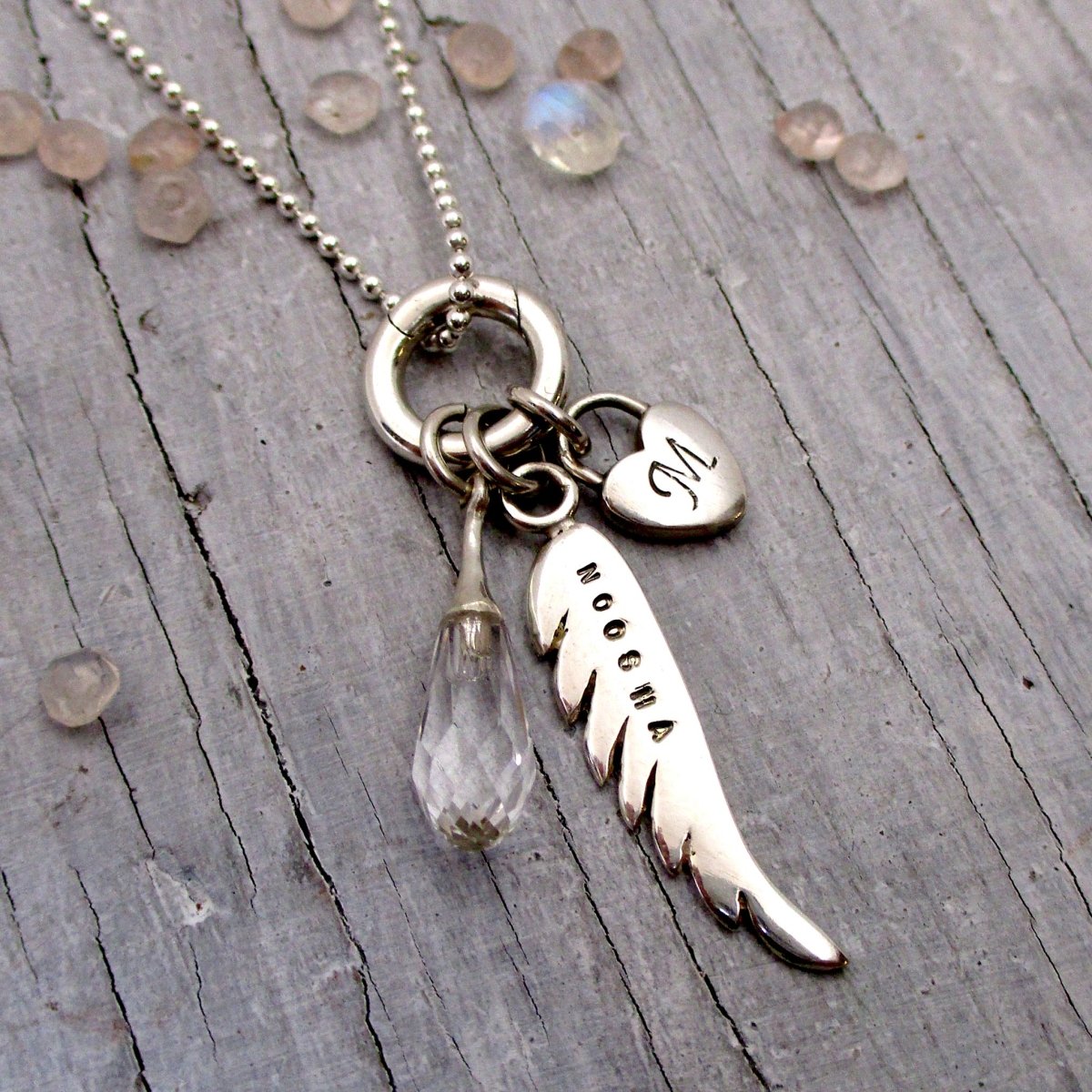 Add A Charm Circle Push Clasp in Sterling Silver Custom Handmade ...