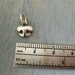 Dog Nose Charm in Sterling Silver - Luxe Design Jewellery