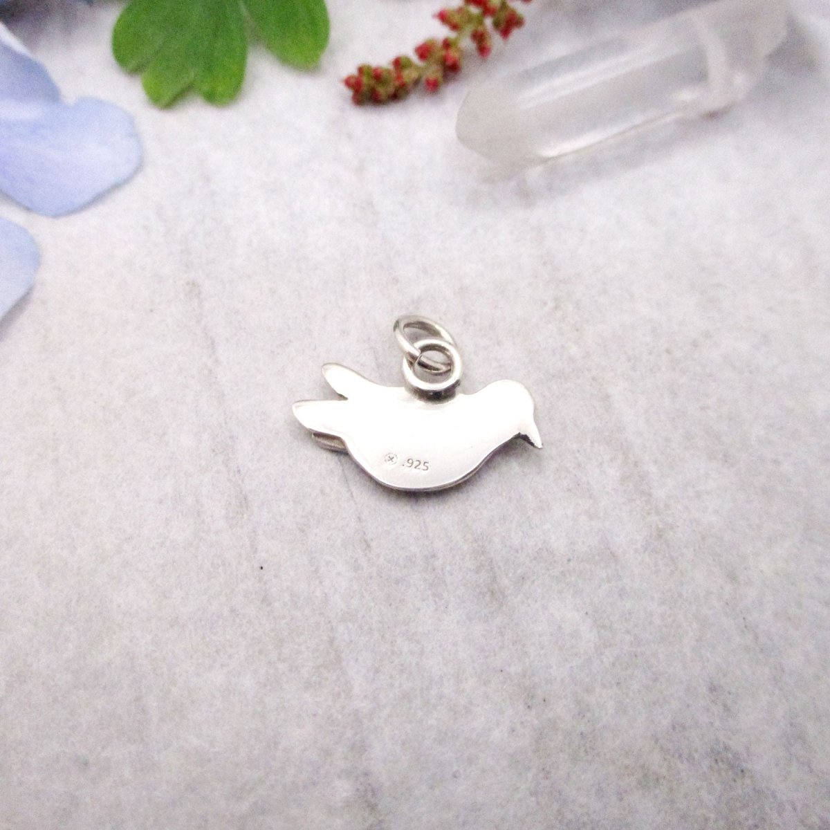 Dove Charm in Sterling Silver