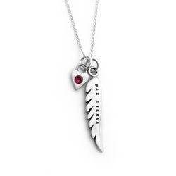 Eternal Peace Angel Wing Memorial Necklace - Luxe Design Jewellery