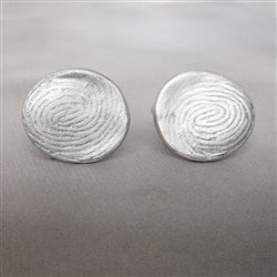 Fingerprint Cuff Links - Luxe Design Jewellery