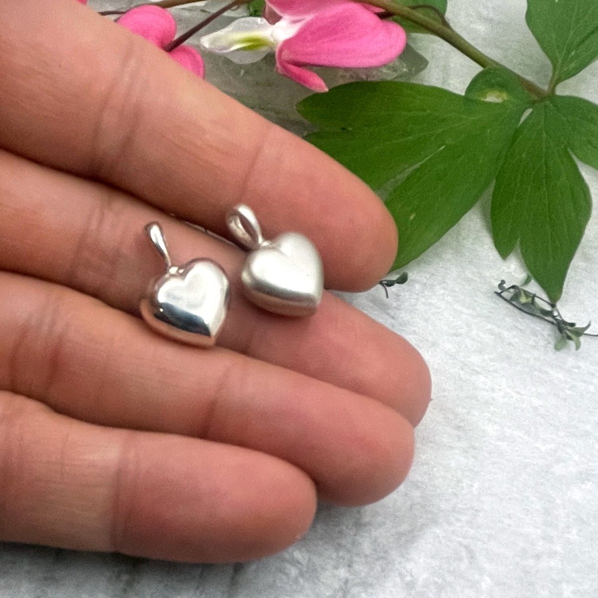 Heart Urn Pendant for Cremation Ashes in Sterling Silver: Memorial Urn Jewellery