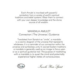 Mandala Amulet - Luxe Design Jewellery