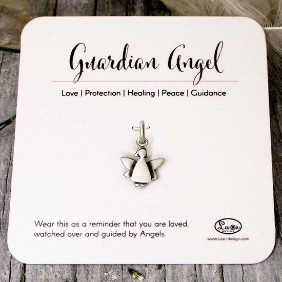 Mini Guardian Angel Charm - Luxe Design Jewellery
