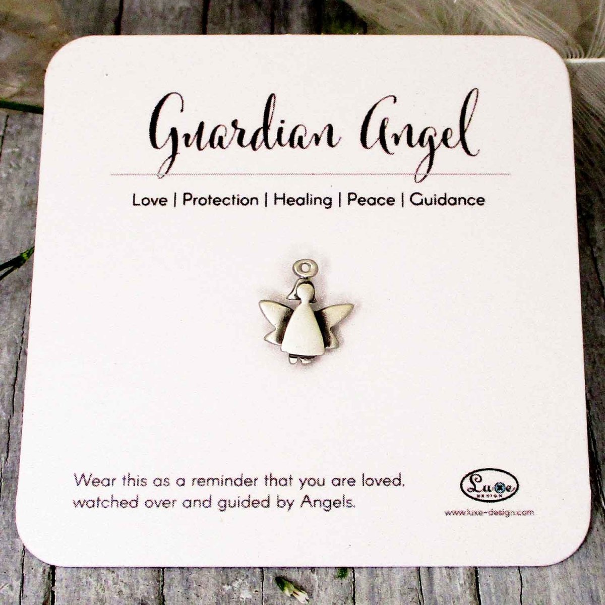 Mini Guardian Angel Pin - Luxe Design Jewellery