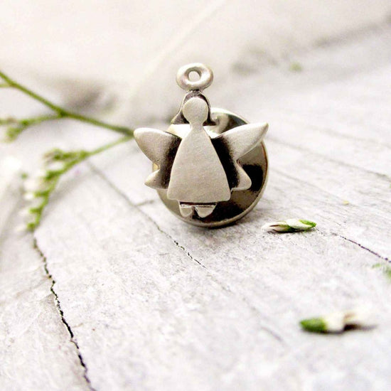 Mini Guardian Angel Pin - Luxe Design Jewellery