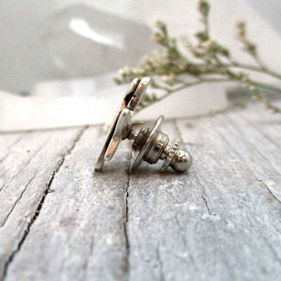 Silver Guardian Angel Pin - Luxe Design Jewellery