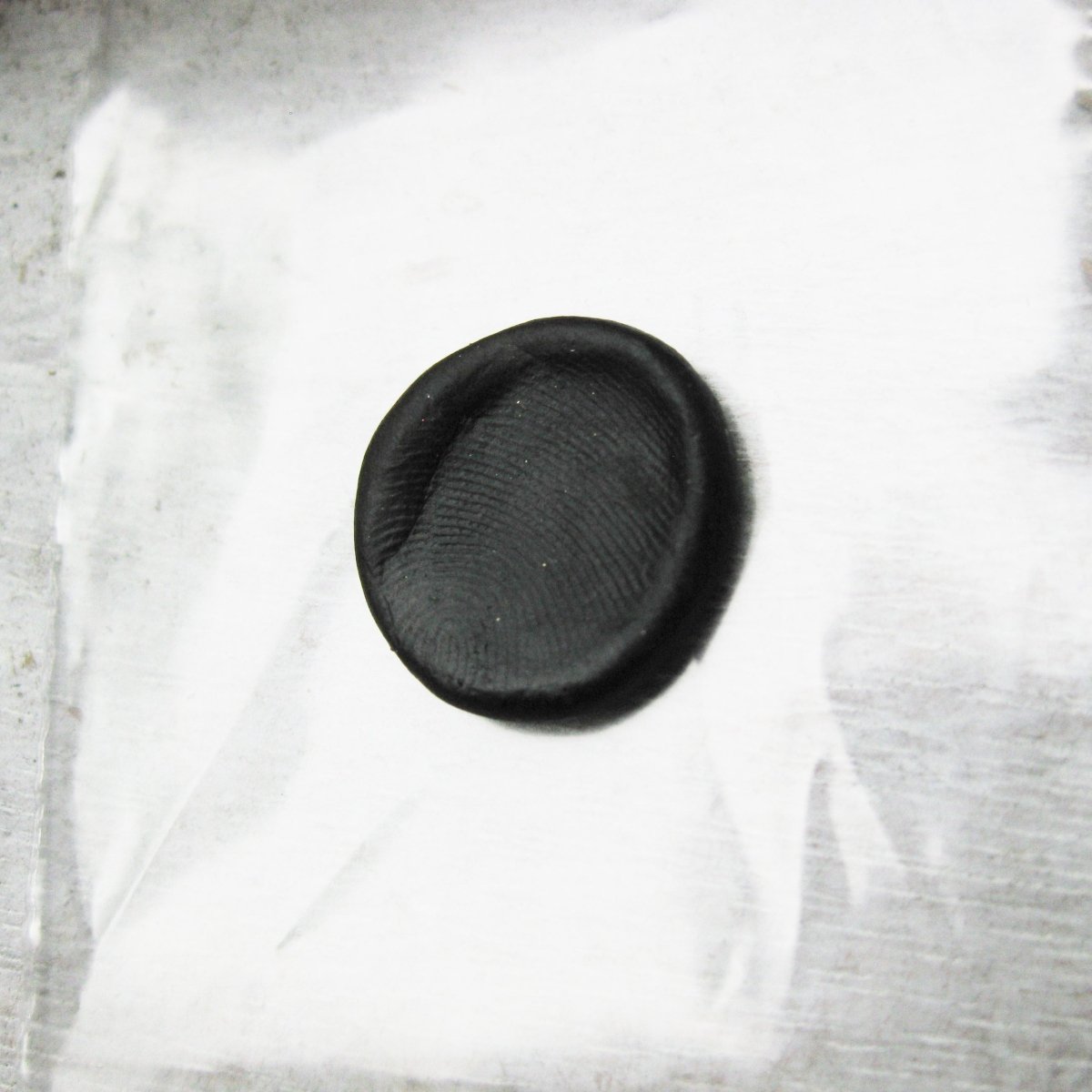 Solid Silver Fingerprint Impression Key Ring and Kit – Luxe Design ...