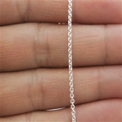 Sterling Silver 1.5mm Cable Chain with Toggle Clasp - Luxe Design Jewellery