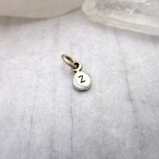 Sterling Silver Alphabit Initial Charm - Luxe Design Jewellery