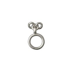 Sterling Silver Charm Holder Ring - Luxe Design Jewellery
