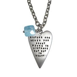 Sterling Silver Customizable Heart Proverb Charm - SMALL Font - Luxe Design Jewellery