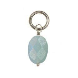 Sterling Silver Large Bead Amazonite - Luxe Design Jewellery