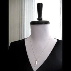 Sterling Silver Lowercase Letter 'j' Initital Charm