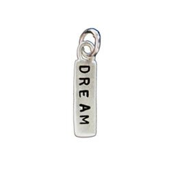 Sterling Silver Personalized Small Rectangle Charm - Luxe Design Jewellery