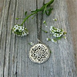 Sunshine Mandala Necklace - Luxe Design Jewellery