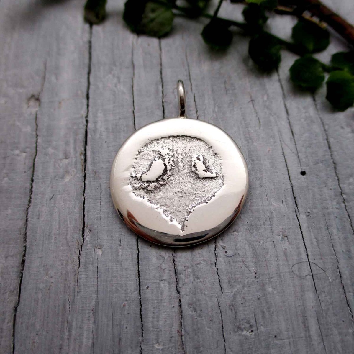 Your Dog's Nose Print Pendant - Luxe Design Jewellery